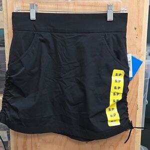 Columbia Size S Black Pull On Active Fit Skort
